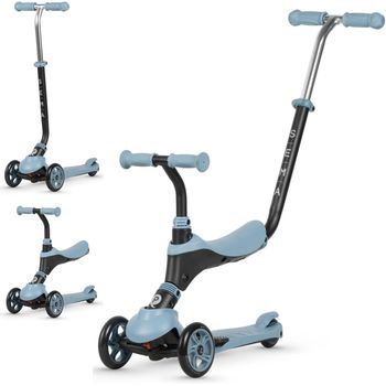 Patinete 3 en 1 Sema para Niños, Correpasillos y Patinete Evolutivo 36-72 Meses