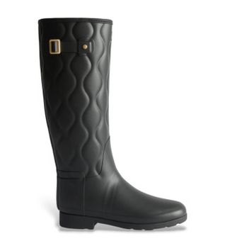 Hunter para mujer. FRW0015252 Botas Original Refined Tall negro (39), Plano, Ninguno, Casual