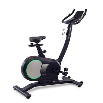 Bicicleta Estática Bh Fitness Rhone H1205, 115 X 80 X 136 Cm, Acero, 8 Kg Inercia, 120 Kg Máx., Negro, Bluetooth Ftms