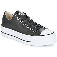 converse zapatillas chuck taylor all star lift clean ox leather para mujer