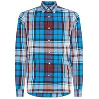 tommy hilfiger camisa manga larga mw0mw328930ms para hombre