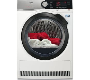 AEG Tumble Dryer  AbsoluteCare T8DSC869C Heat Pump  - White, White