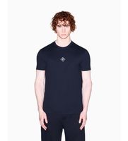ax armani exchange para hombre xm002454af10358ub101 camiseta design marino l casual algodon manga corta