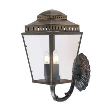 Aplique de pared de exterior mansion house (3 luces)