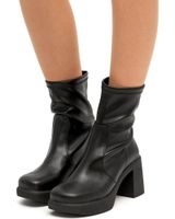 de mtng botines de tacon mustang 59557 mujer negro