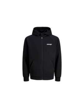 Chaqueta Jack and Jones Jjthatcher Zip Black Hombre Negro