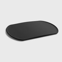 tabla de cortar de polipropileno negro mate 35x225 cm
