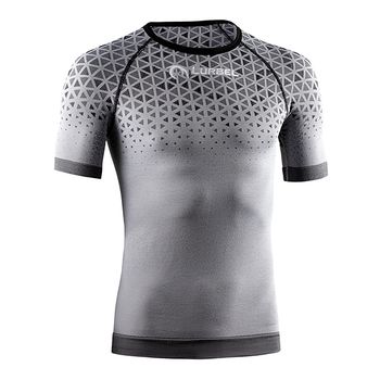 CAMISETA PARA TRAIL LURBEL SPIRIT SHORT SLEEVES ¡AHORRA 30%! - XS, Marengo / Negro