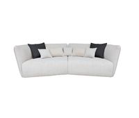 sofa 4 plazas xxl sophie color beige y negro