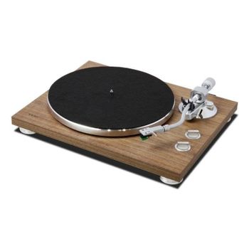 Tocadiscos Teac TN-400BT-X Bluetooth 5.2 Tracción por correa, previo phono, nogal