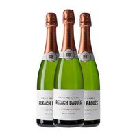 rexach baques brut nature cava gran reserva 75 cl 115 vol pack de 3 unidades