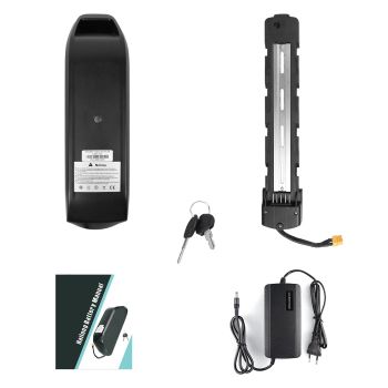 [EU Direct] Batería de bicicleta eléctrica Yingwu 52V 19.2AH con BMS de 30A, batería Samsung21700 de 5000mAh y cargador