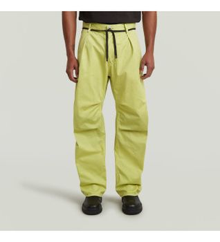 G-Star para hombre. D24487-D947-H160 Pantalón 3D plisado verde (32/30), Casual, Algodón, Sostenible