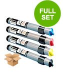 compatible multipack epson s05003841 full set toner cartridges 4 pack