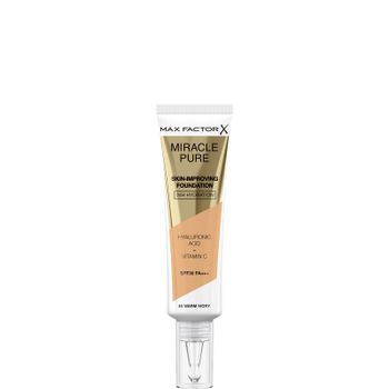 Max Factor Miracle Pure Skin Improving Foundation 30ml (Various Shades) - Warm Ivory
