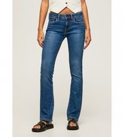 pepe jeans para mujer pl204168rr6 jean piccadilly azul 2630 casual denim algodon organico sostenible