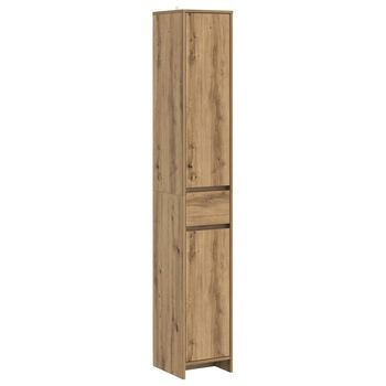 Mueble De Cuarto De Baño Roble Artisan 30 X 33 X 190 Cm Vidaxl