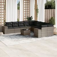 conjunto de ocio para el jardin incluye cojines conjunto de 11 piezas