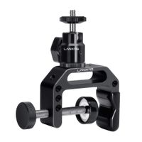 lanxire abrazadera c soporte camara tornillo 14 mini cabezal bola para camara gopro insta360 luz flash monitor microfono