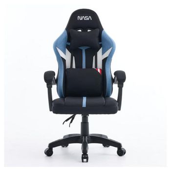 Silla Gaming NASA Saturn Pro Negro / Azul