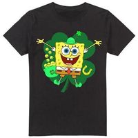 spongebob squarepants camiseta spongey para hombre