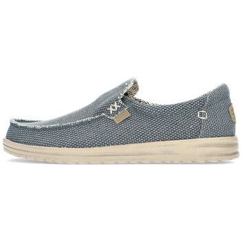 HEYDUDE Mocasines mikkabraided deep_blue para hombre