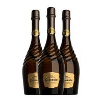 codorniu ars collecta blanc de blancs cava 75 cl 115 vol pack de 3 unidades