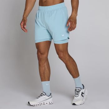 Short Training 2 en 1 de 5  para hombre de MP - Ice - XXXL