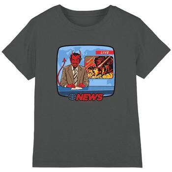 Steven Rhodes Camiseta Breaking News para niña