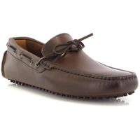 atlanta mocassin mocasines city drivers en piel pull up para hombre