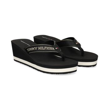 Tommy Hilfiger Chanclas Mujer - Negro Talla 40