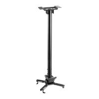 kimex soporte de techo para proyectores altura 75-115cm negro