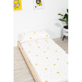 Juego Sábanas Infantil Estampado X -  Cama150 (2 Funda Almohada 50x75)