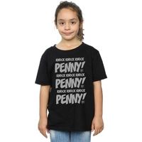 the big bang theory camiseta knock knock para nina