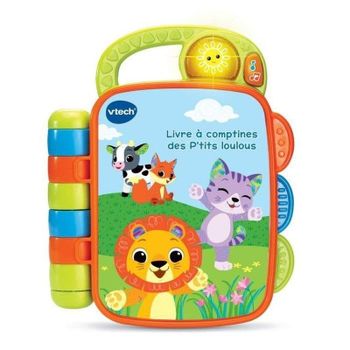 Libro musical interactivo Vtech Baby para bebés 6-36 meses con 15 melodías
