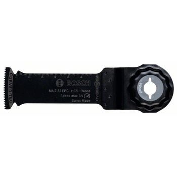 Bosch Professional Starlock - Hoja De Sierra De Inmersión Para Madera, Hcs Maiz 32 Epc, 80 X 32 Mm