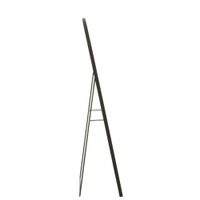 espejo de pie de cristal negro 50 x 150 cm