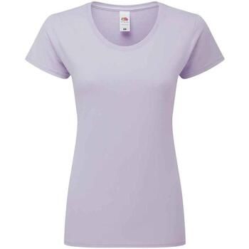 Fruit Of The Loom Camiseta manga larga Iconic 195 para mujer