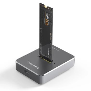 Caja adaptadora Blueendless SD03 M.2 SSD con doble protocolo SATA/NVMe para unidad de estado sólido tipo disco duro móvi
