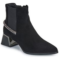 exe shoes botines p1811-t941-fabric-black para mujer