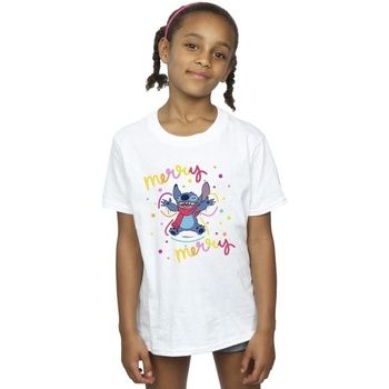 Disney Camiseta Merry Rainbow para niña