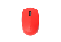 mouse rapoo wireless y bluetooth m100 silent 24g ghz bt 40 usb 30 3 botones 1300 ppp rojo