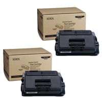 original multipack xerox phaser 3435dn printer toner cartridges 2 pack -106r01414