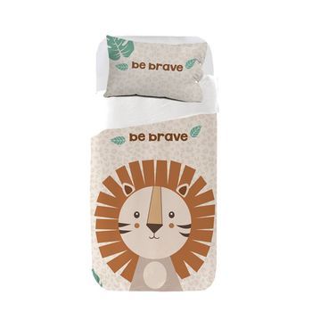 Juego De Funda Nórdica Infantil Lion -  Cama105 (180x270)