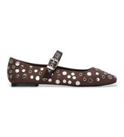 xti para mujer 14631103-marron bailarinas 146311 marron 39 plano hebilla casual