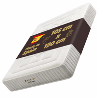 colchon viscoelastico x-cloud 105 x 190 - altura 30 cm  alta densidad - nucleo hr 28kg - firmeza media alta