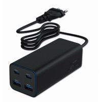 gembird cargador rapido usb powerdelivery gan de 4 puertos 100w usb-c y usb-a protecciones avanzadas