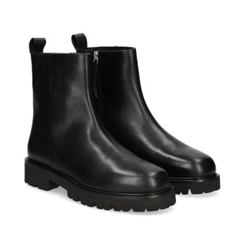 Unisa Botines Planos Mujer - Negro Talla 39