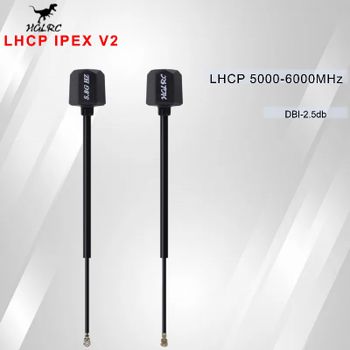 Antena HGLRC Mini Long Range Hammer V2 LHCP IPEX 2.5dBi 5.8GHz 130mm para Rekon35 V2 y Drones de Carreras RC FPV