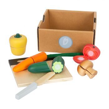Conjunto De Verduras Para Cortar